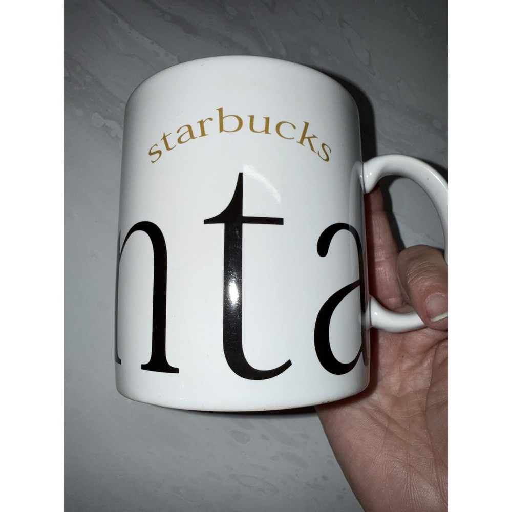 Vintage Starbucks Atlanta, City Mug Collection Mug, 16 oz- 1994 Large RARE - Picture 2 of 7